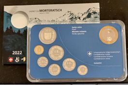 CH - Münzsatz 2022 pp Morteratschgletscher