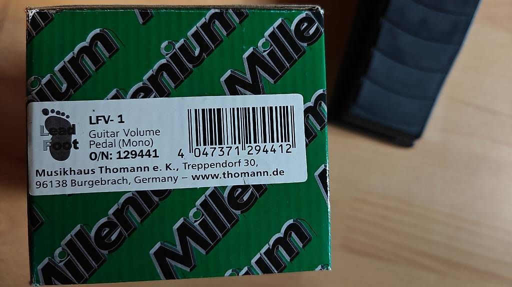 Strumenti musicali: Millenium LFV-1 Volume Pedal – Usato da Muotathal venduto da Gargola01 1