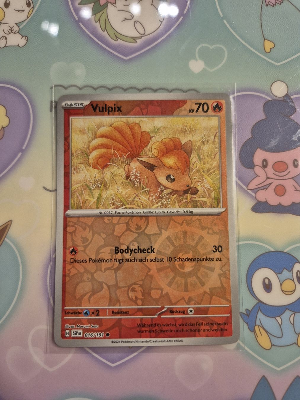 Pokémon Carte collezionabili: Vulpix Reverse Holo Pokemon SSP 016/191 DE – Nuovo (secondo la descrizione) da Altdorf UR venduto da Josi5588