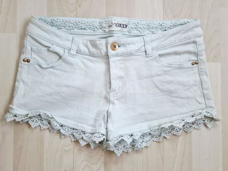 Hübsche Damen Shorts OXXY Zebra Gr. 38 Mint