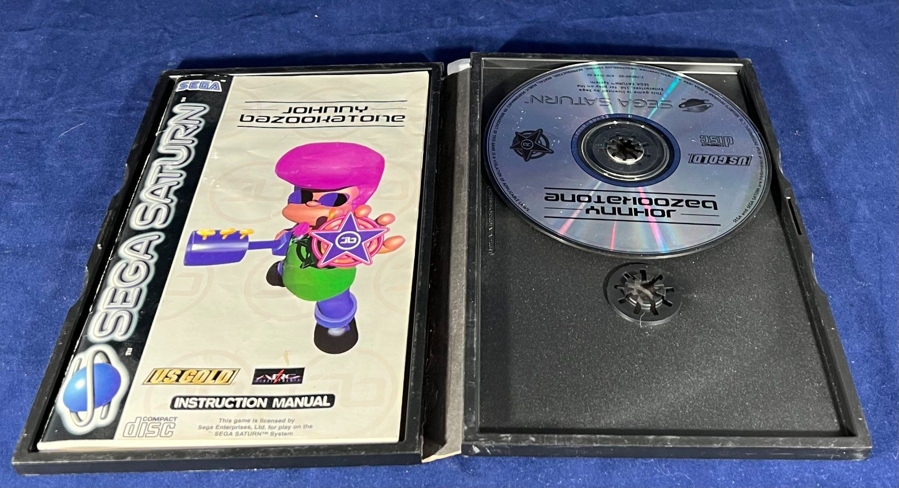 Sega Giochi: Jeu Sega Saturn : Johnny Bazookatone – Usato da Biel/Bienne venduto da new-life 4