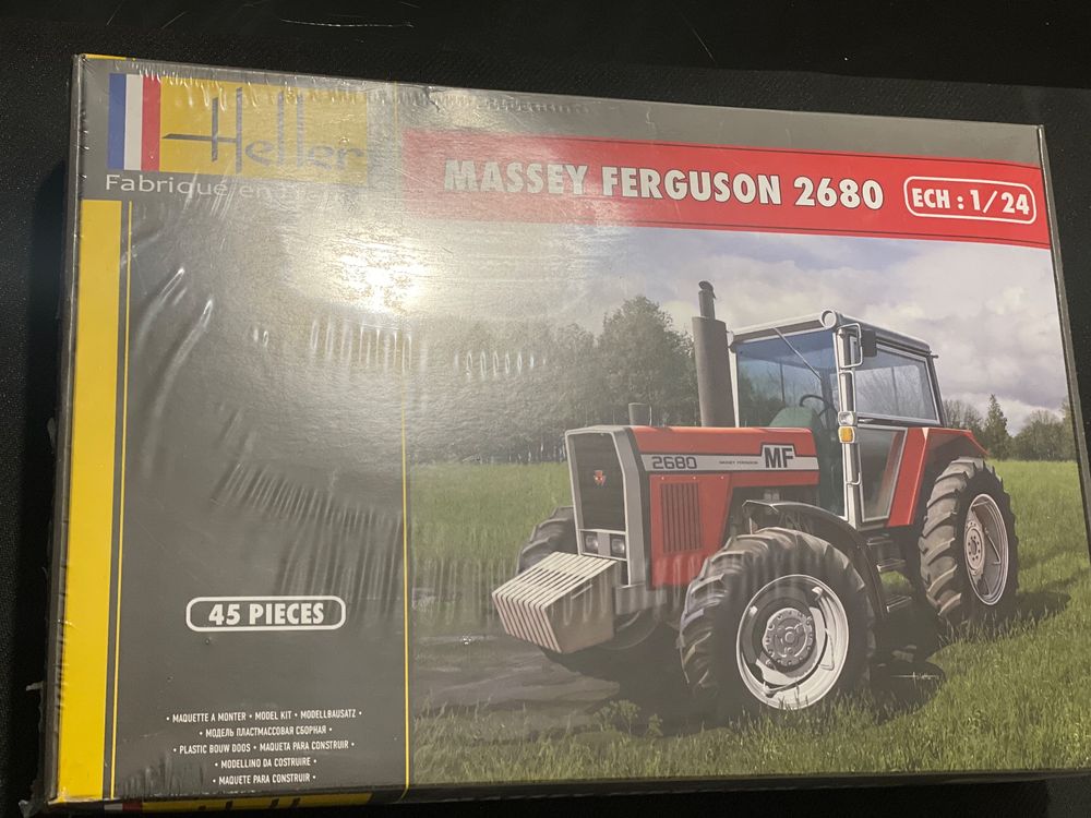 Heller 81402 Massey Ferguson 2680 Modellbausatz im Maßstab 1:24 Neu in