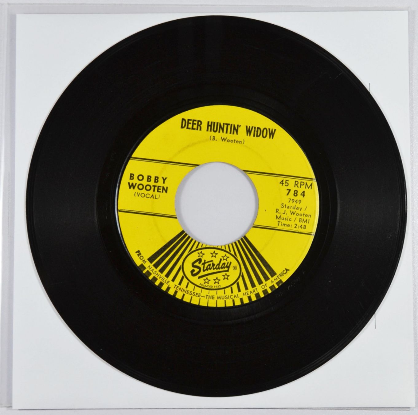 Dischi in vinile: Single: BOBBY WOOTEN - Goin' Deer Huntin' – Usato da Frenkendorf venduto da Yard-Sale-2000 1