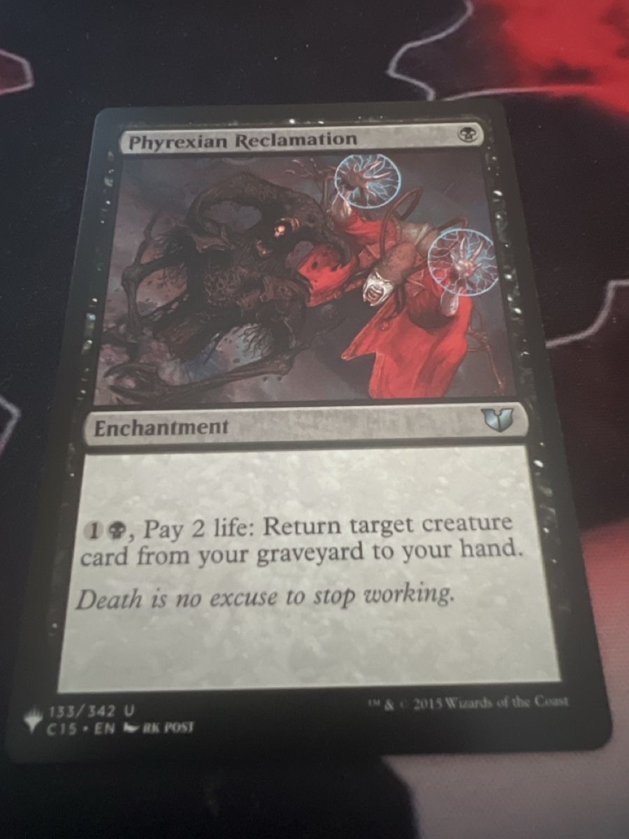 Magic The Gathering Carte collezionabili: Magic the Gathering Phyrexian Reclamation, Nm – Usato da St. Gallen venduto da lob_bkw9
