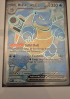 Pokémon Sammelkarte Blastoise ex englisch neuwertig
