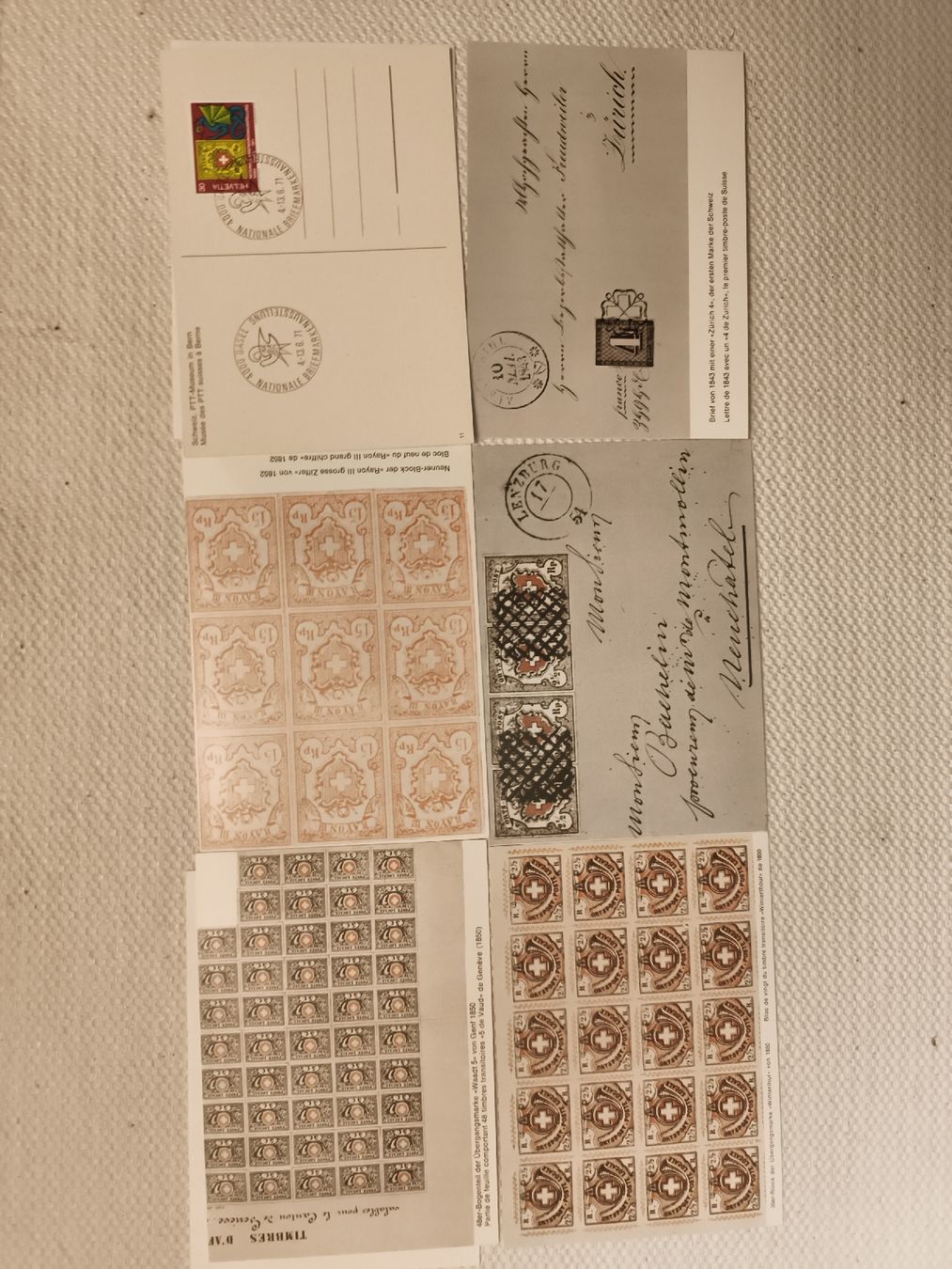 Ansichtskarten: 12 Ansichtskarten mit Marke NABA Basel 1971 – Neu (gemäss Beschreibung) aus Reinach BL von Pitstore69 2