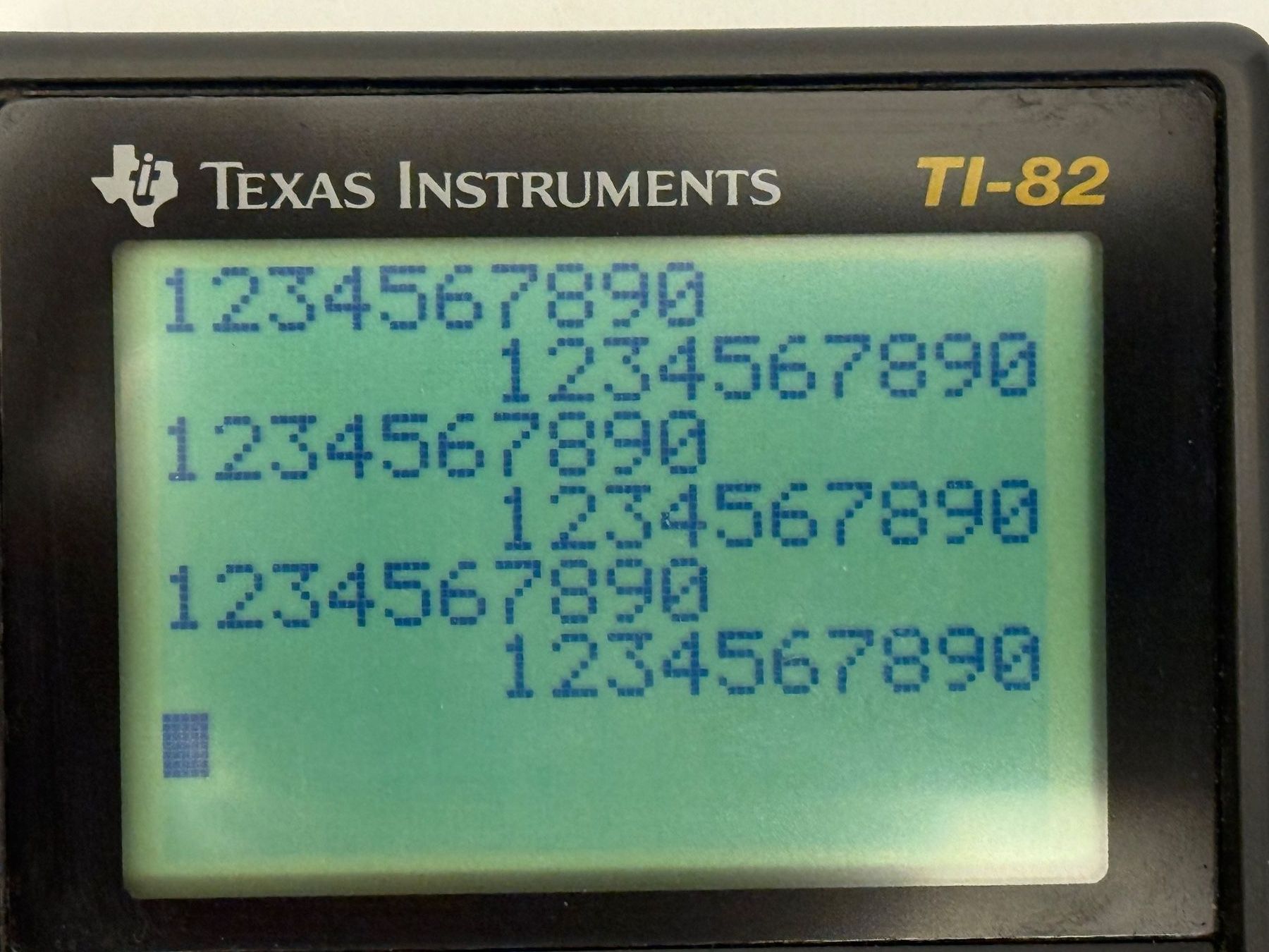 Texas Instruments Calcolatrici tascabili: TI 82 wissenschaftlicher Taschenrechner, 1. Generation – Usato da Meilen venduto da Brandmanager 2