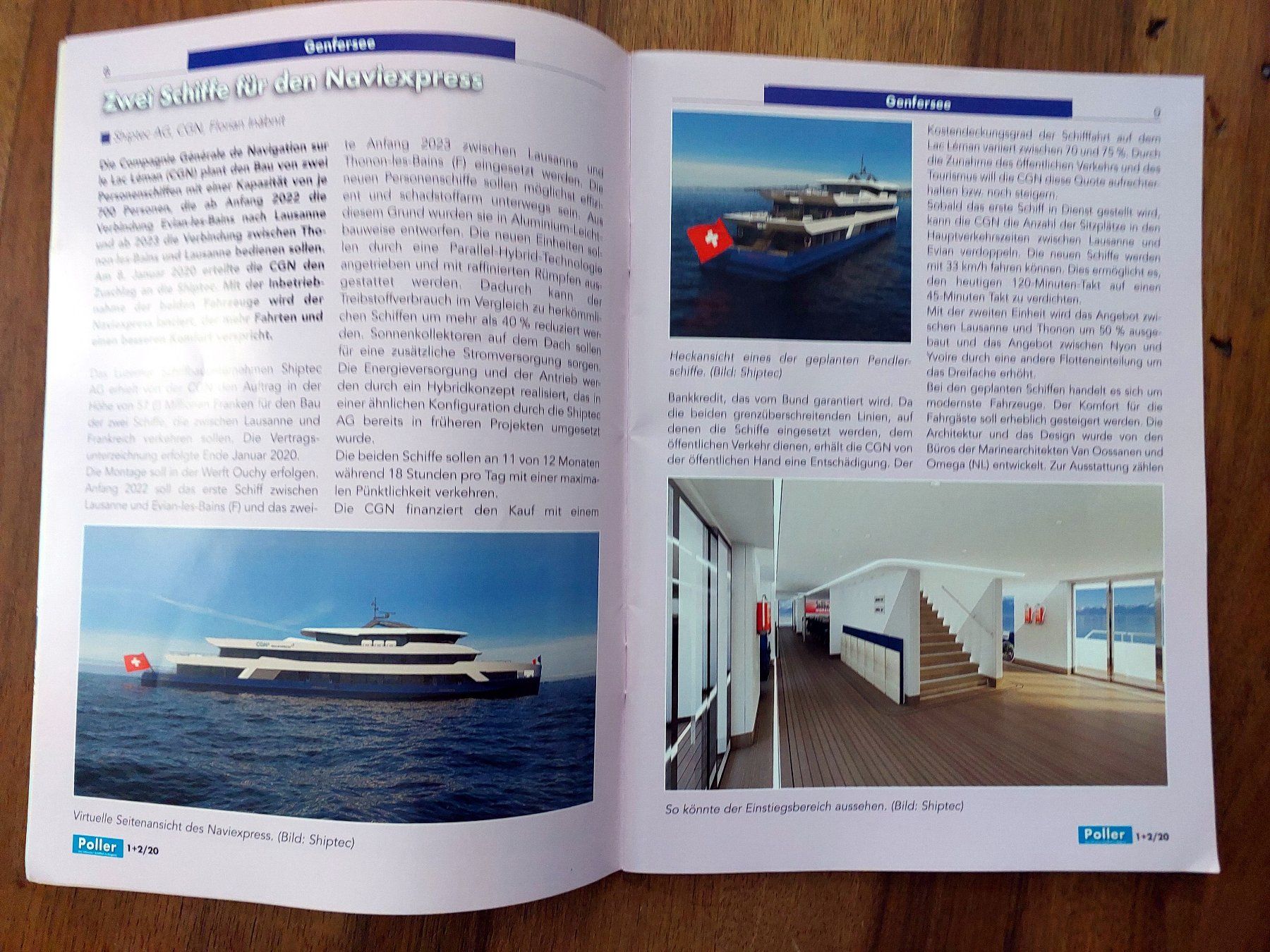 Riviste & Magazine: Poller Schiff-Magazin 1+2/2020 - Prellbock – Usato da Schönenwerd venduto da Steidi 3