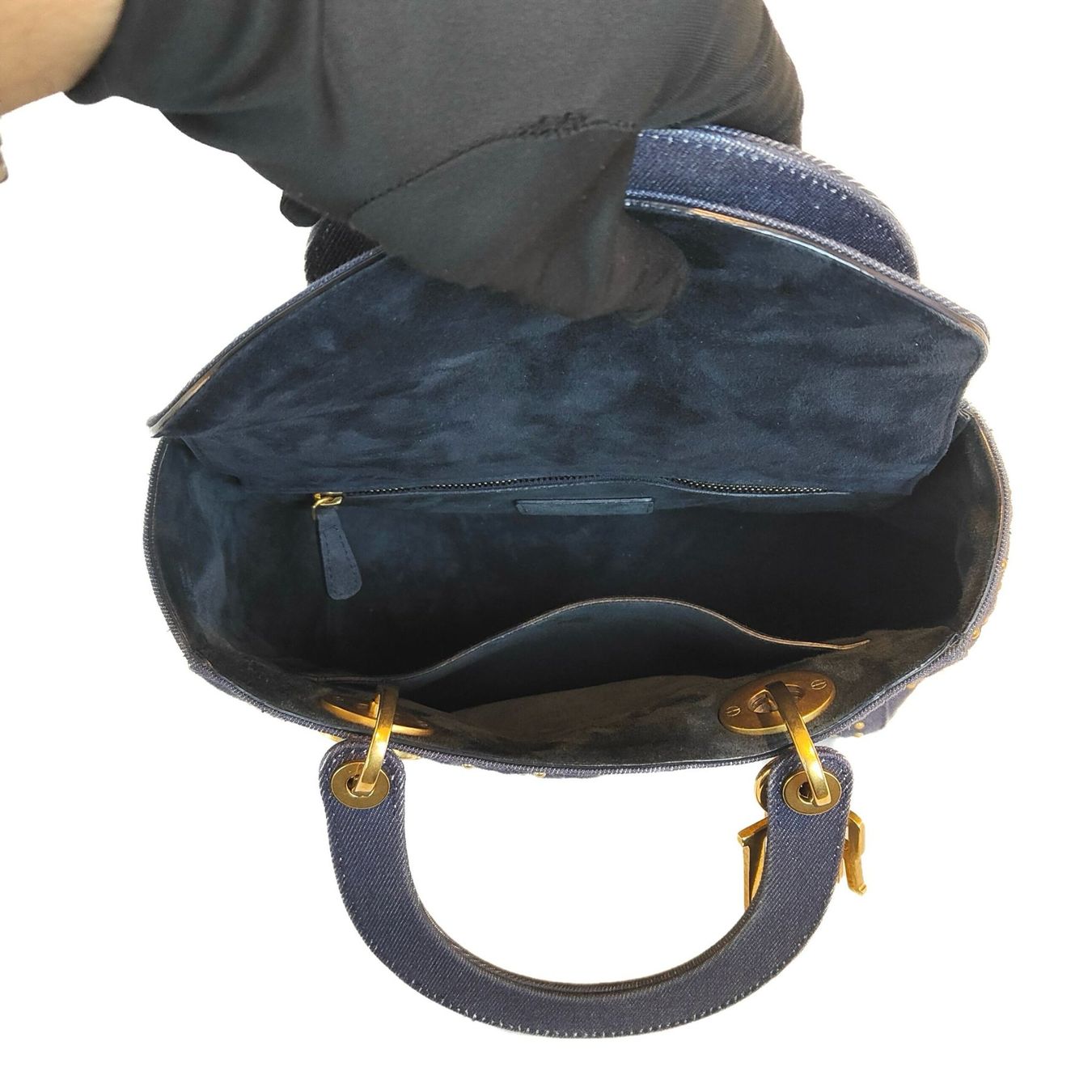 Dior Borse da donna: Sac à main Dior Lady Dior Denim – Usato da Montreux venduto da CashPay_Montreux 6