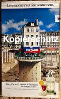 Les Halles de Paris - Cinzano Bitter (Baustelle); Poster