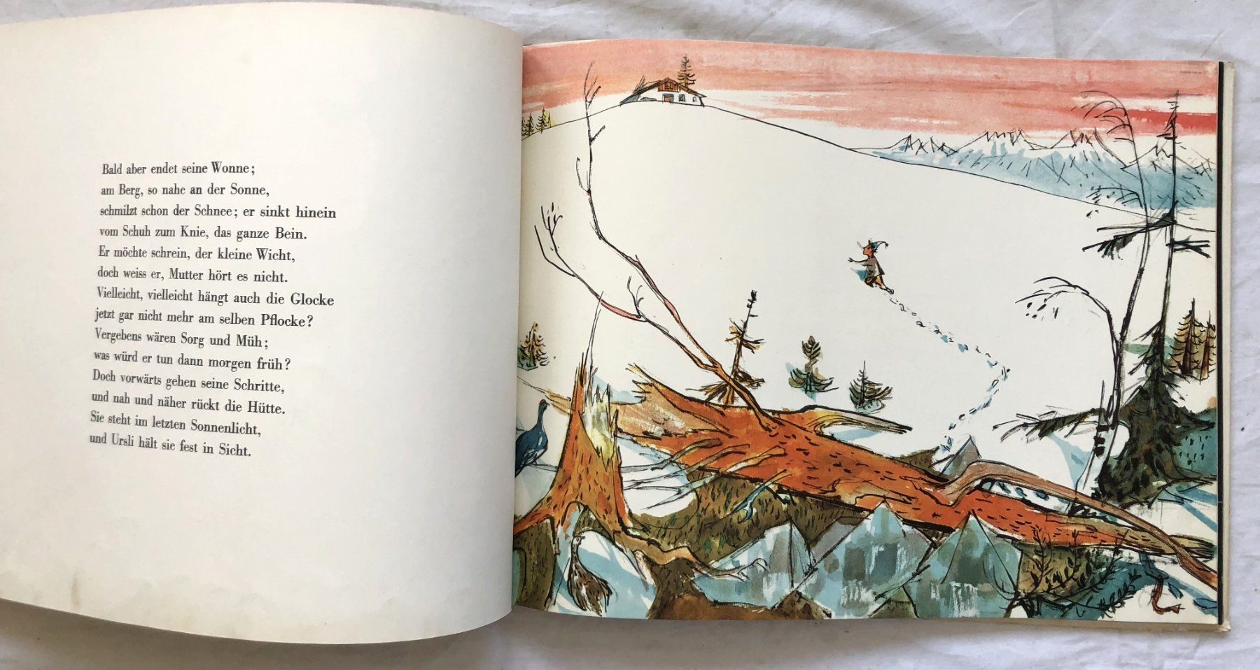 Comics: SCHELLEN-URSLI - Ein Engadiner Bilderbuch - 1952 – Gebraucht aus Schaffhausen von durruti 5