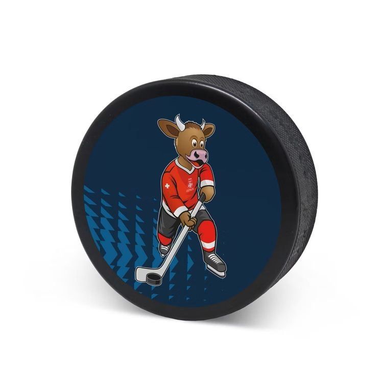 Palloni: Eishockey-WM 2026 Puck COOLY – Nuovo (secondo la descrizione) da Pieterlen venduto da reisekultur