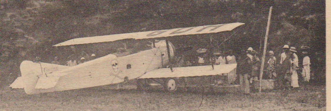 Cartoline postali: Aviatik   :   alte Ansichtskarte  DAHOMEY 1926 – Usato da Vitznau venduto da Ropaku 1