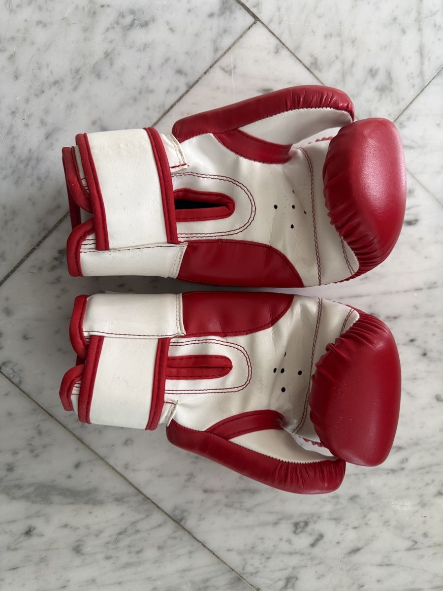 Powerzone Sacchi da boxe: Roter Boxsack Powerzone mit Handschuhen, Gr. S / M – Usato da Seewen SO venduto da HappyHappyHappy 3