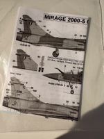 1/144 MIRAGE 2000-5 DECALS