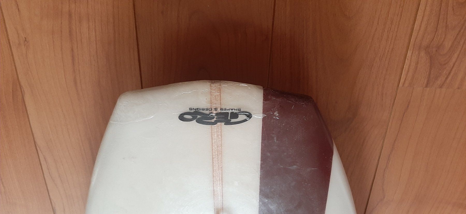 Tavole da surf e di nuoto: Custom Fatum Ze Don 10" Longboard Surfbrett – Usato da Zürich venduto da kreatur01 5