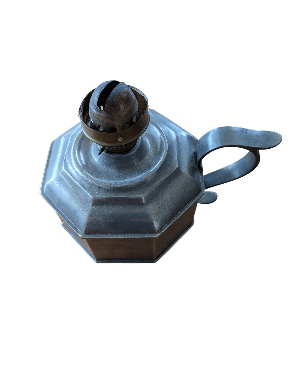 Lampade: Zinn-Petroleumlampe – Usato da Effretikon venduto da Mgossner 1