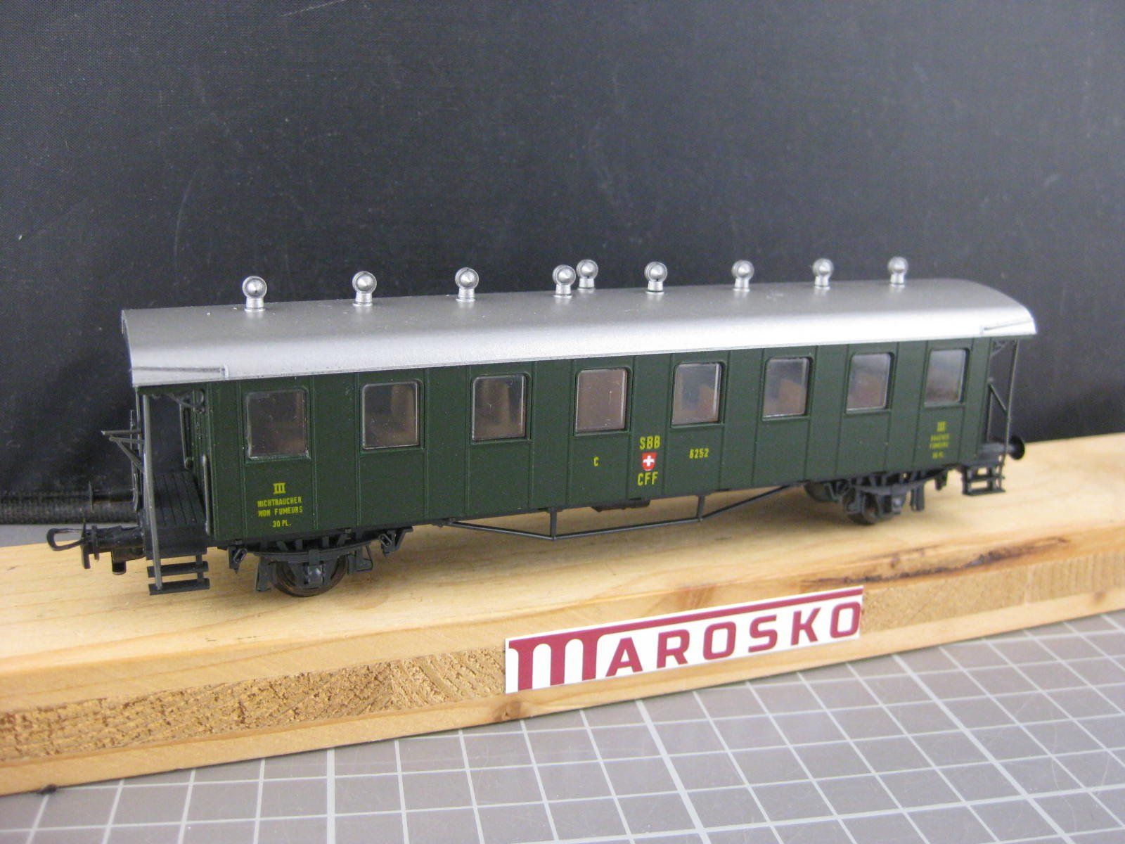 Liliput Modellini di ferrovie: Liliput 278 50 SBB C2 , mit OVP, . – Usato da Malters venduto da Marosko 4