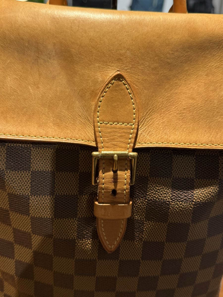 Louis Vuitton Zaini: Louis Vuitton Damier Ébène 100e Anniversaire Arlequin – Usato da Granges-de-Vesin venduto da Assyd 4