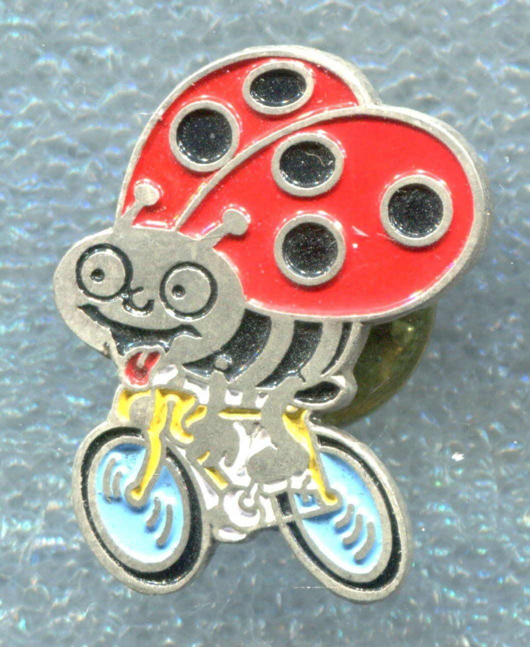 Placchette & Badge: BLICK Käfer  mit Fahrrad – Usato da Winterthur venduto da Sammleroase