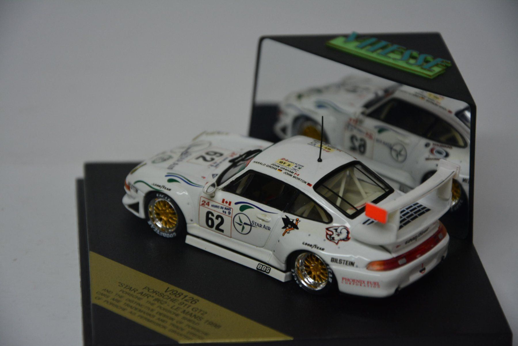 Porsche Modellini d'auto: Porsche 911 GT2 , Le Mans 1998 , 1:43 – Nuovo (secondo la descrizione) da Goldach venduto da Feivel9 6