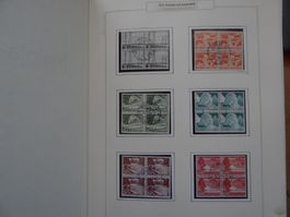 Tolle Sammlung Viererblöcke+FDC ab 1949 ab CHF 1.--