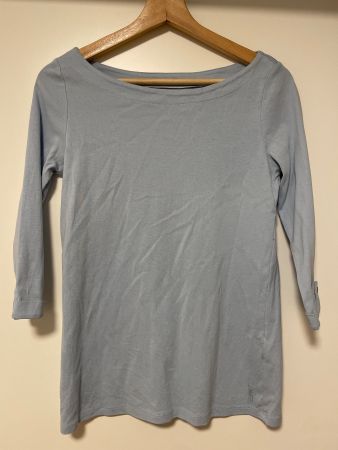 Esprit Bluse, hellblau, 3/4 Ärmel, Gr. M