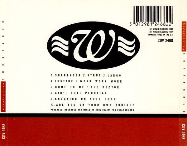 CD: CD Working Week - Surrender (1987) – Usato da Möriken AG venduto da mineralia 1