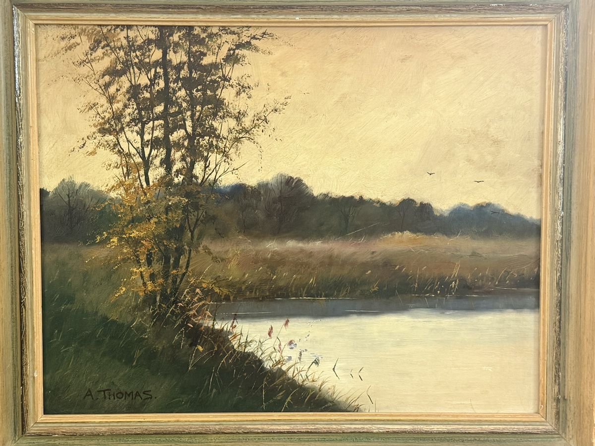 Tableaux: A. THOMAS - Ölgemälde - Landschaft  – D'occasion à Solothurn par NUVICO 2
