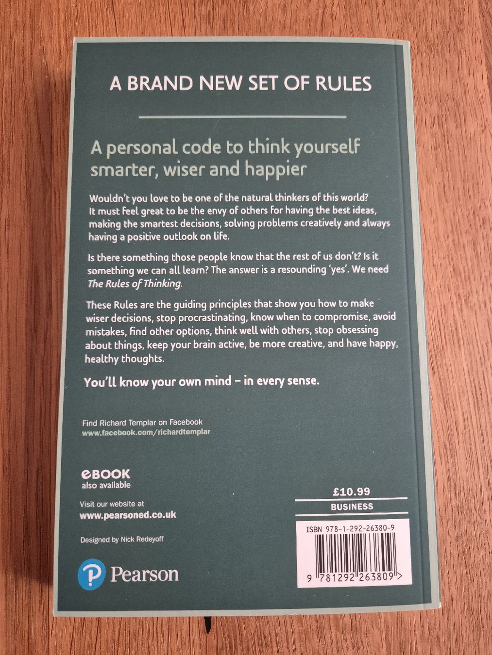 Libri: Buch englisch "The Rules of Thinking" - Richard Templar – Usato da Goldach venduto da nikkaaa 1