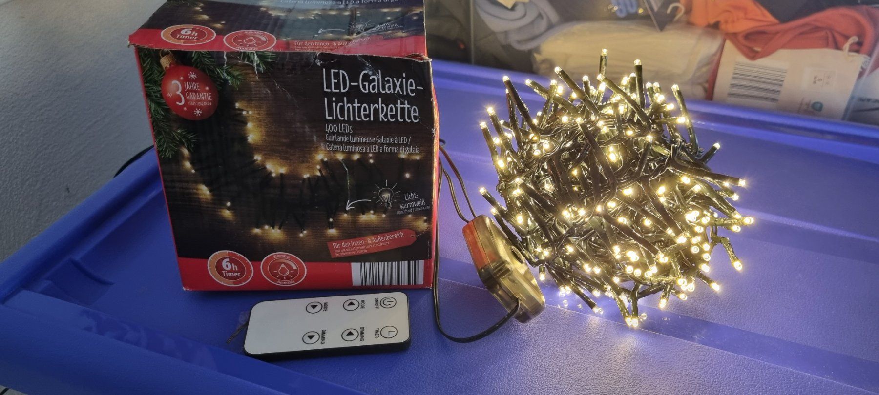 Guirlandes lumineuses: Lichterkette mit 400 LED – Neuf (Voir description) à egliswil par Maggy6