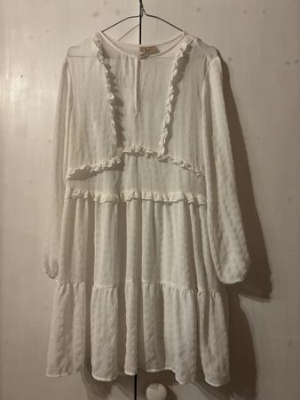 white summer dress