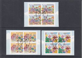 415Aa+417Aa, 415B+417B FD-Eckstpl. Heftchen und Viererblock