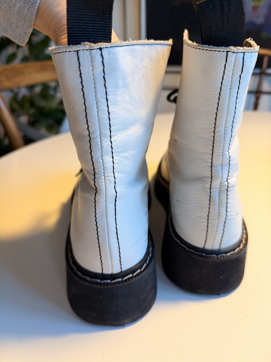 Zara Damenschuhe: Weisse Zara Boots, Gr. 38 – Gebraucht aus Küsnacht ZH von ElenaT20 4