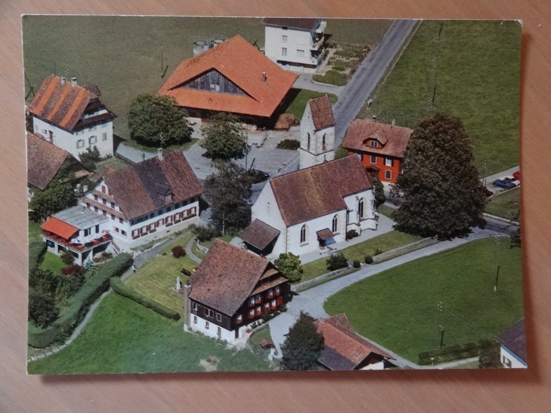 Cartoline postali: Hünenberg - St. Wolfgang - ZG – Usato da St Léonard venduto da Riglin