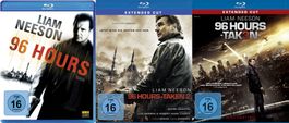 Taken 1-3 / 96 Hours Trilogie (2008-14) Liam Neeson/Blu-ray