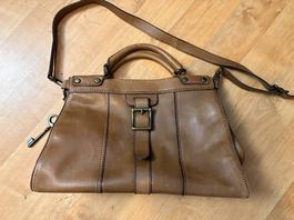 Hellbraune Handtasche Fossil