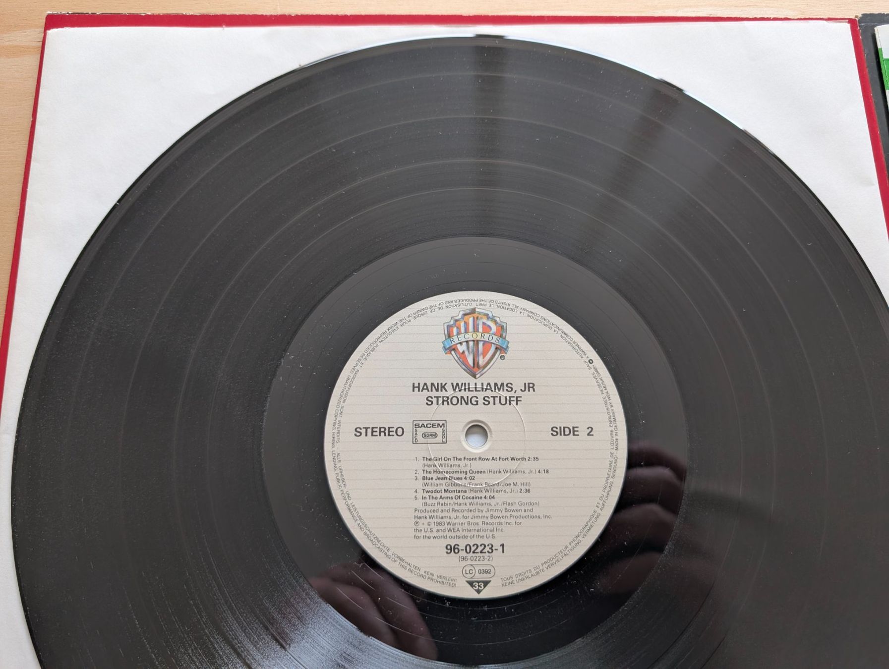 Vinyles: 2 x Hank Williams Jr. – D'occasion à Ebikon par soundundvielfalt 8