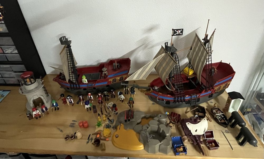  Playmobil Piratenschiff mit Piraten 