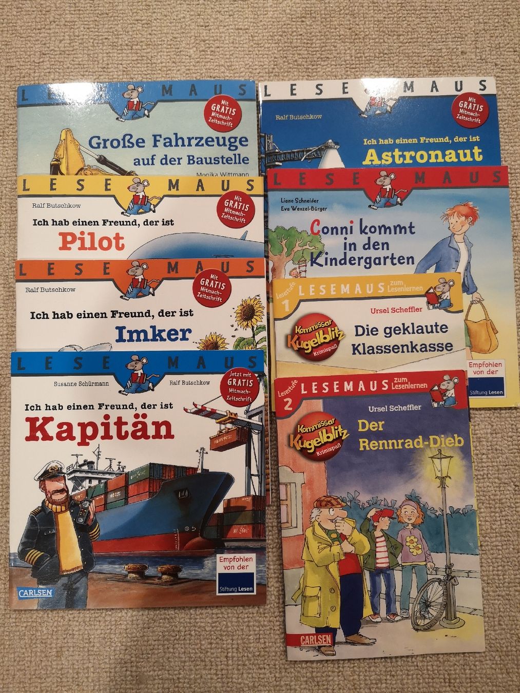 Libri: 8 Lesemaus Bücher – Nuovo (secondo la descrizione) da Appenzell venduto da Absp