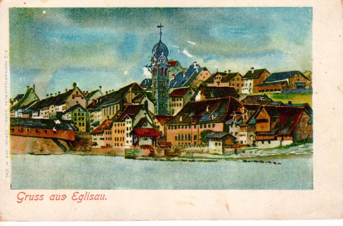Cartes postales: Gruss aus Eglisau – D'occasion à Wolhusen par Curver9