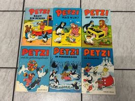 6 Petzi Bücher