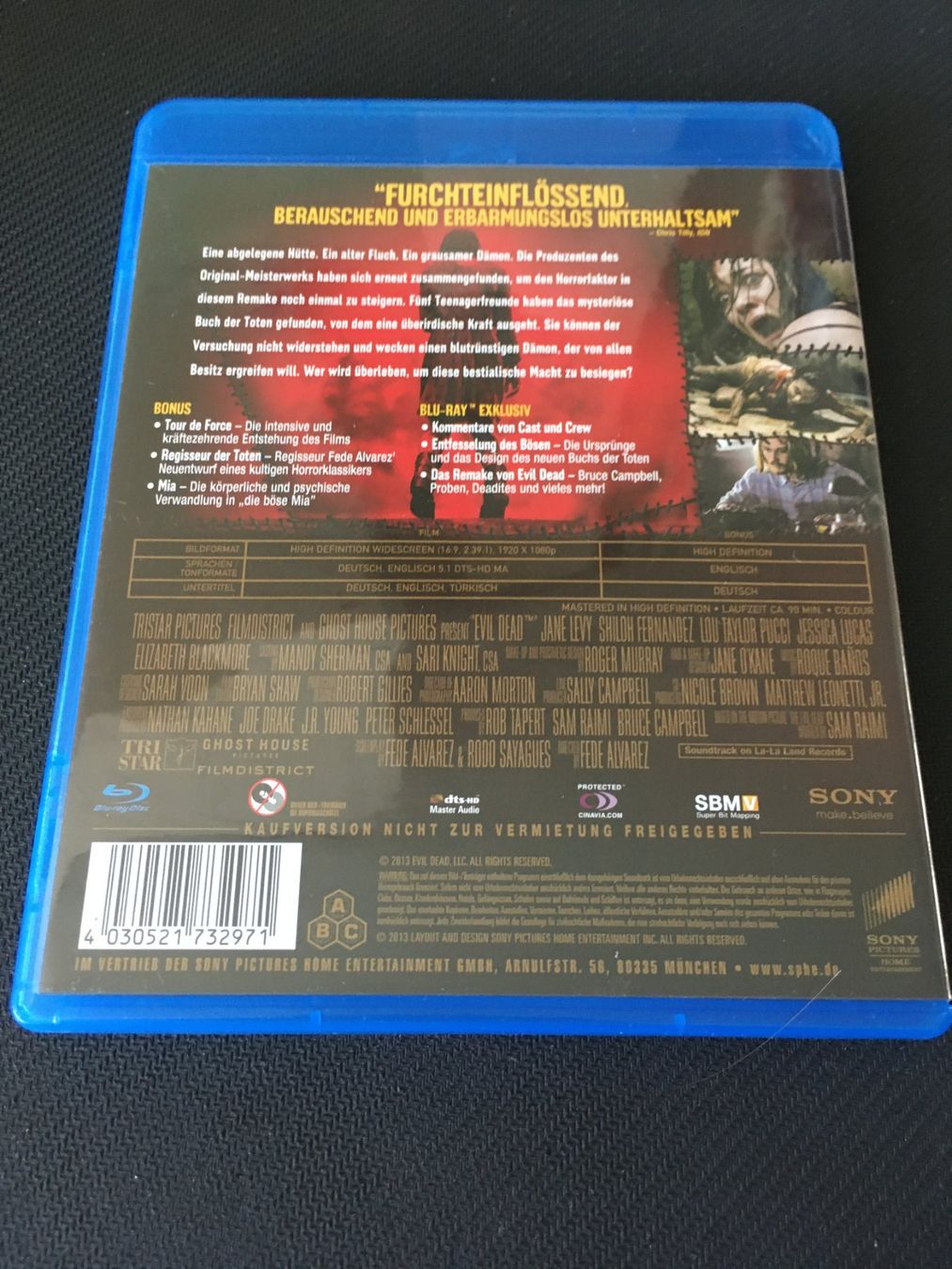Alle DVDs: Evil Dead [Blu-ray] – Gebraucht aus St.Gallen von MedienJoe 1