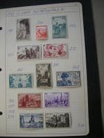 1945 FRANCE, Mi AB 729, 12 WERTE POSTFRISCH/falz*