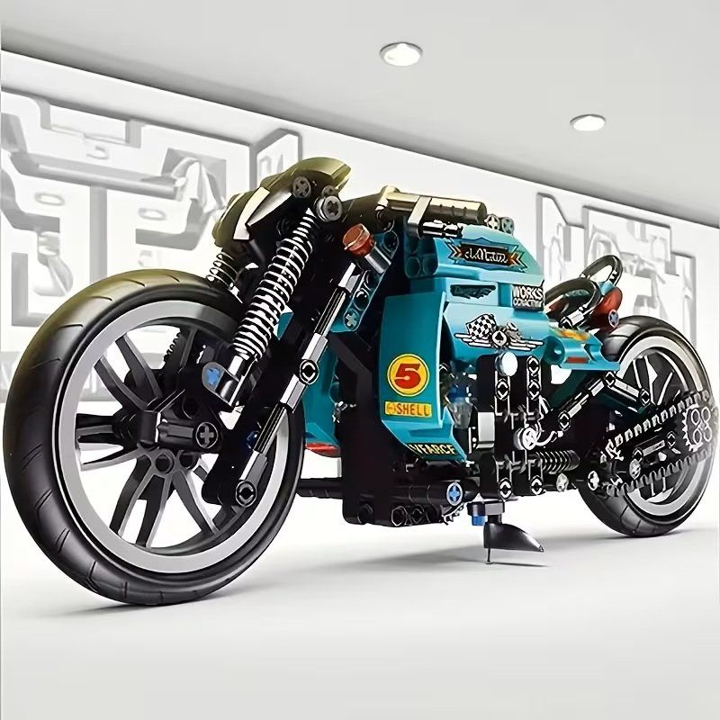 Lego Kit di costruzioni: 1000+ Teile Grünes Motorrad Modellbausatz – Usato da Basel venduto da Aletschhorn 2