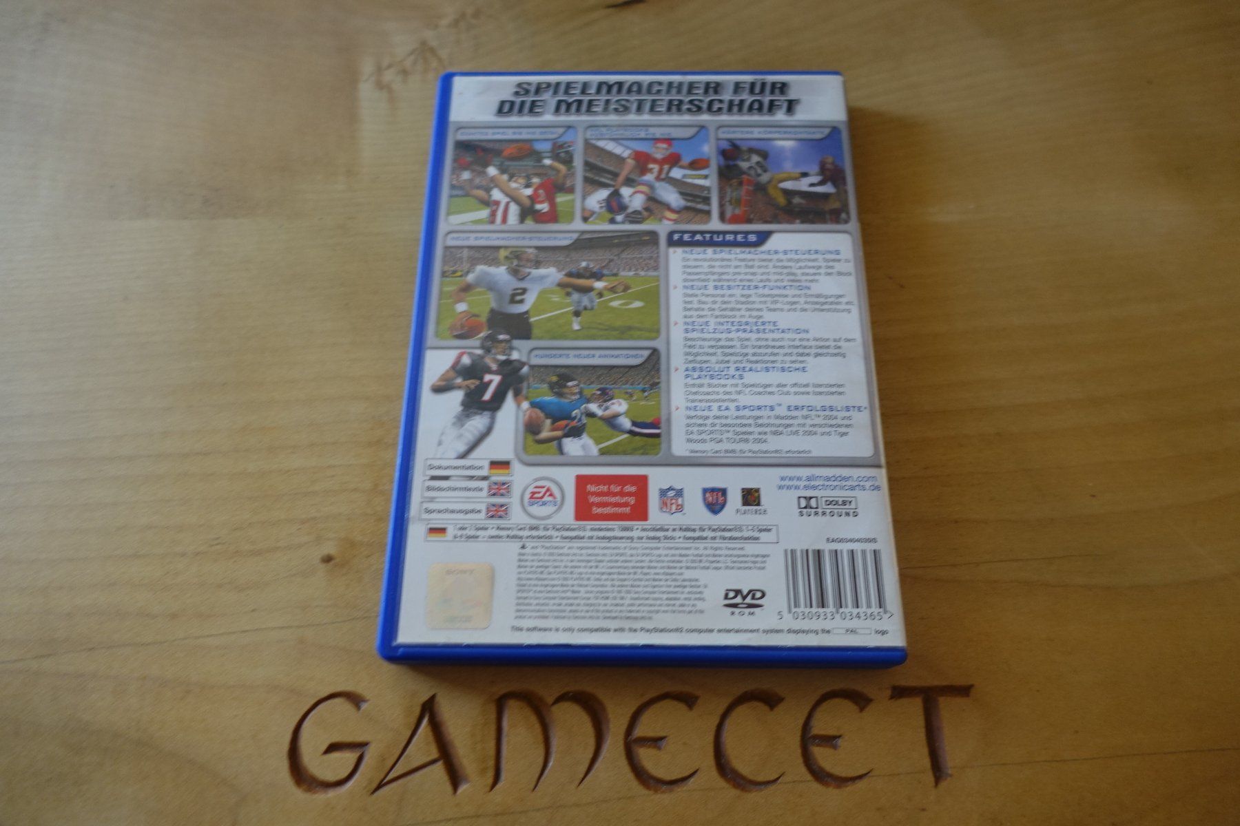Sony Spiele: Madden NFL 2004 – Gebraucht aus Steinach von Gamecet 2
