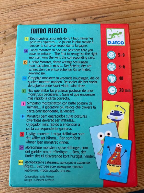 Giochi di carte - Mimo rigolo