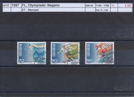 1997 FL, "Olympiade Nagano", ET - Stempel
