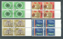 1980, Sonderpostmarken, Viererblöcke, ET