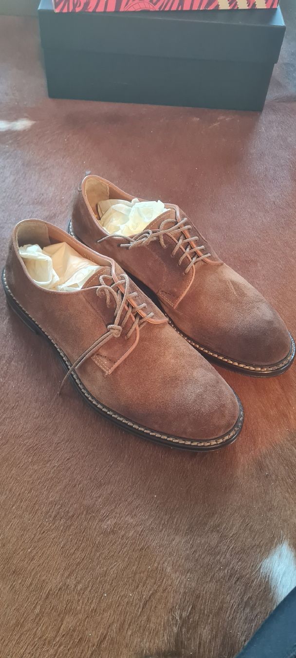 Scarpe da uomo: Doucals Schuh Wildleder 42 – Nuovo e nell'imballaggio originale da Altendorf venduto da nab_mxj7 3